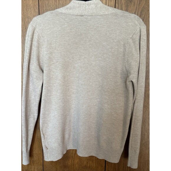 Aaeda Women's Size M Beige Floral Cardigan, Boho, Cottage - Picture 5 of 5